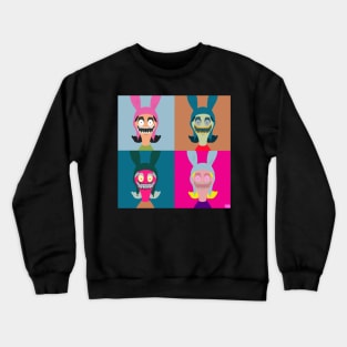 Burgers Painting Warhol Louise Nightmares Crewneck Sweatshirt